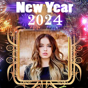 Happy New Year Photo Frame