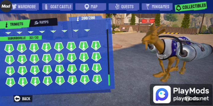 Goat Simulator 3Mod  Apk v1.0.4.1(Mod Menu)