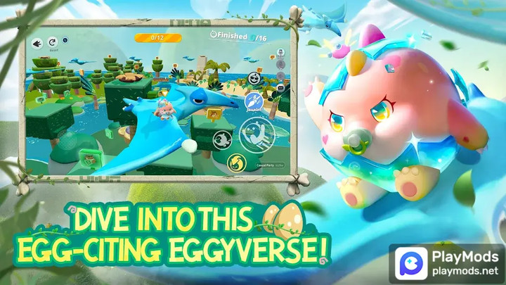 Eggy PartyMod  Apk v1.0.51(Speed Hack)