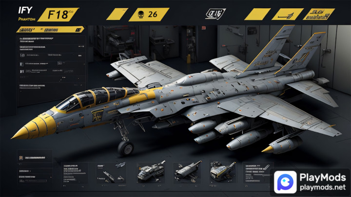 Modern Jet Fighter GamesMod  Apk v1.2.5(Unlimited Money)