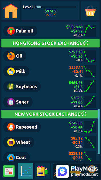 Stock Exchange GameMod  Apk v1.399(Unlimited money)