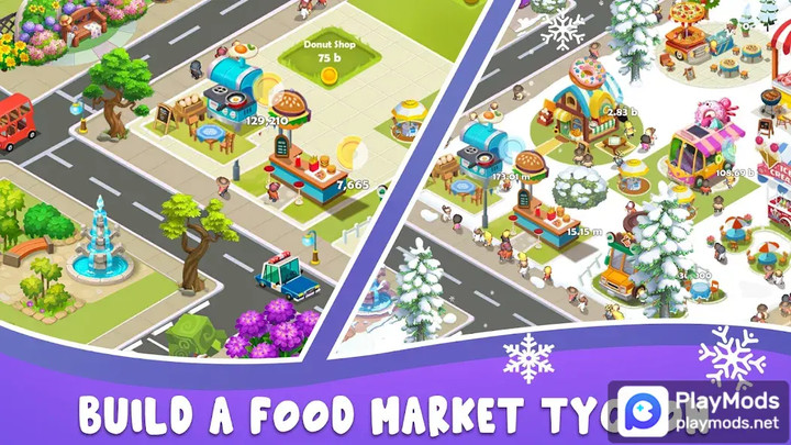 Idle Food Stalls TycoonMod  Apk v1.0.10(Unlimited Money)