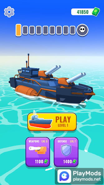 Sea WarsMod  Apk v1.001(Unlimited Diamonds)