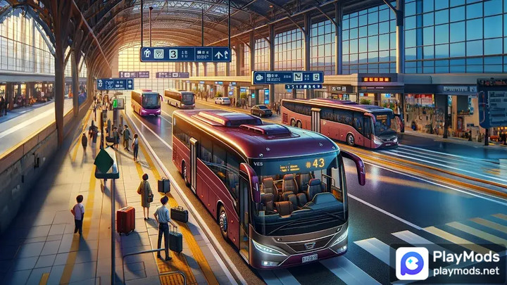 bus simulator coach games 2023Mod  Apk v2.0(Unlimited Money)