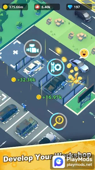 Car Mechanic TycoonMod  Apk v1.1.4(No Ads)