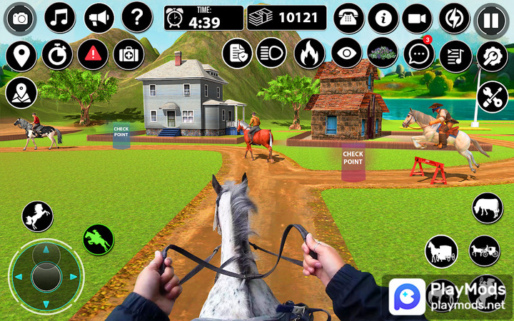 Horse Cart Taxi Transport GameMod  Apk v1.0.8(Unlimited Money)