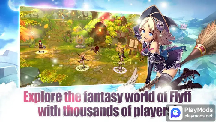 Flyff Legacy - Anime MMORPGMod  Apk v3.2.65(No Ads)