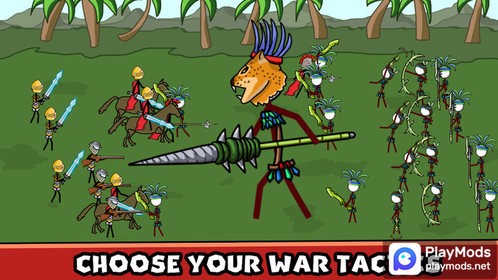 Stickman War: Legend KingdomsMod  Apk v1.0.14(Unlimited Resources)