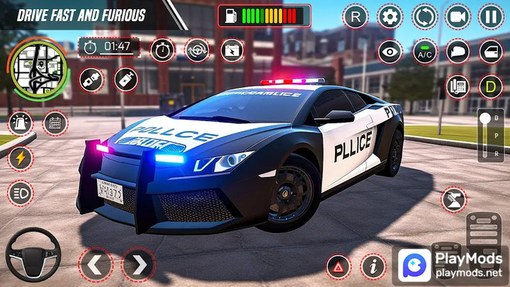 Police Car Chase: Police GamesMod  Apk v1.1(Unlimited Resources)