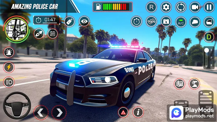 Police Car Chase: Police GamesMod  Apk v1.1(Unlimited Resources)