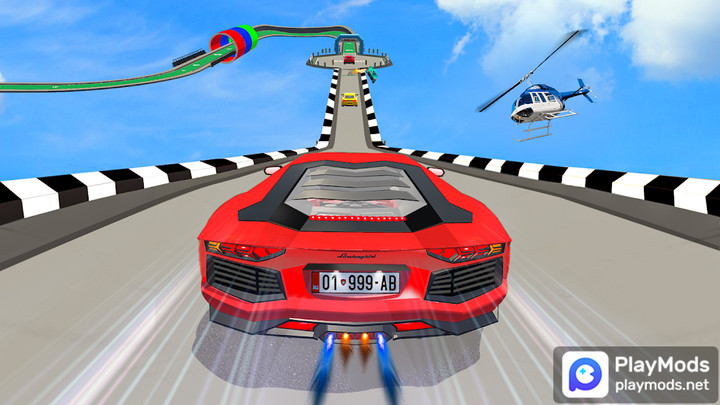 Mega Ramp Car Racing Car GamesMod  Apk v2.0(Unlimited Resources)