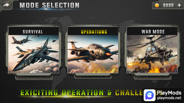 Fighter Jet Warfare Air CombatMod  Apk v2.1.6(Unlimited Resources)