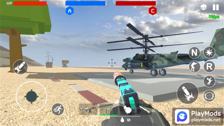 Warfield1991:Modern WarMod  Apk v1.0.6(No Ads)