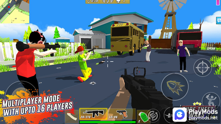 Dude Theft Wars: Online FPS Sandbox SimulatorMod  Apk v0.9.0.9B(Mod Menu)