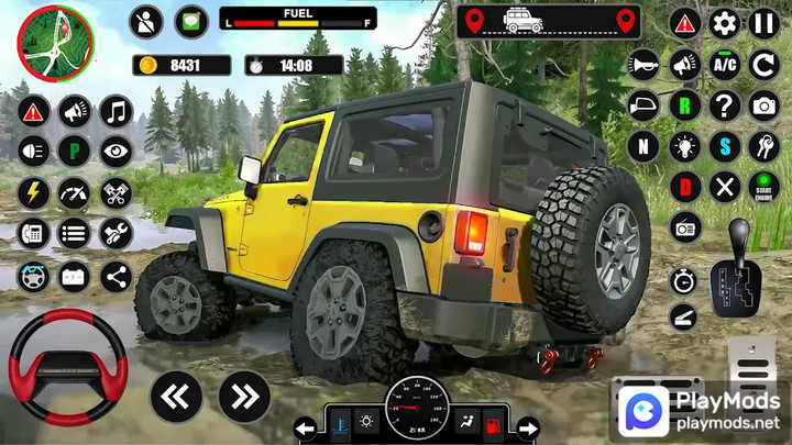 SUV OffRoad Jeep Driving GamesMod  Apk v2.1(Unlimited Money)