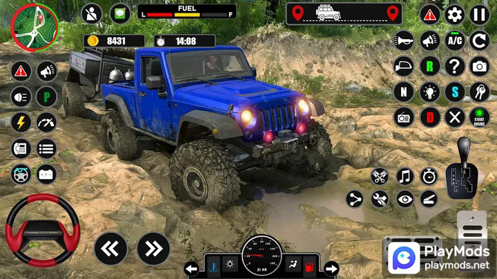 SUV OffRoad Jeep Driving GamesMod  Apk v2.1(Unlimited Money)