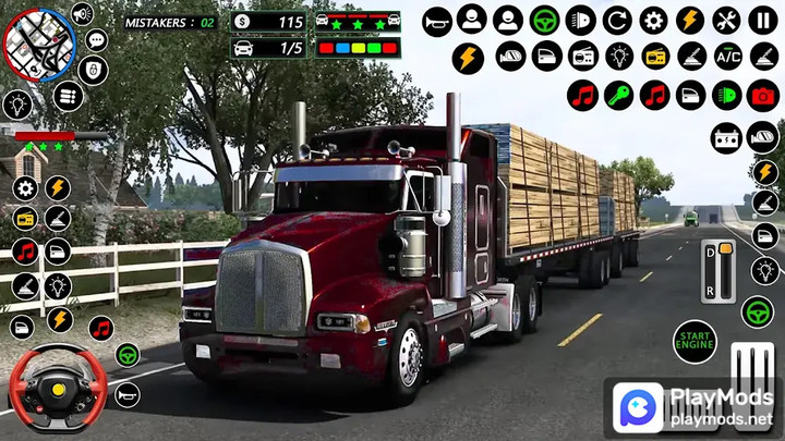 US Cargo Truck Simulator GamesMod  Apk v1.1.1(Unlimited Money)