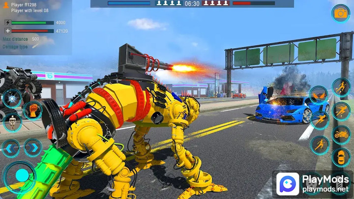 War Robots Car TransformationMod  Apk v2.2(Unlimited Money)