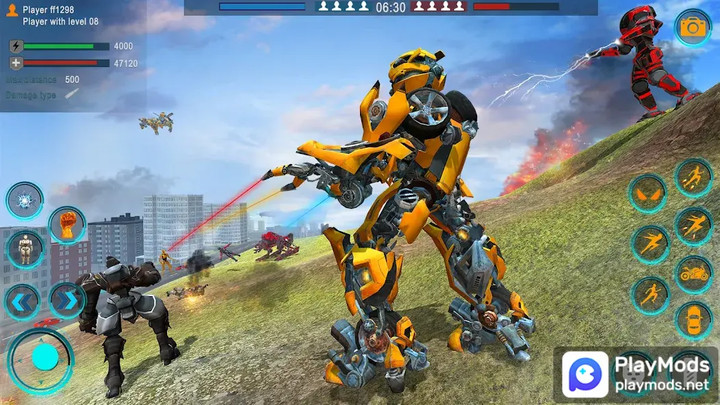 War Robots Car TransformationMod  Apk v2.2(Unlimited Money)