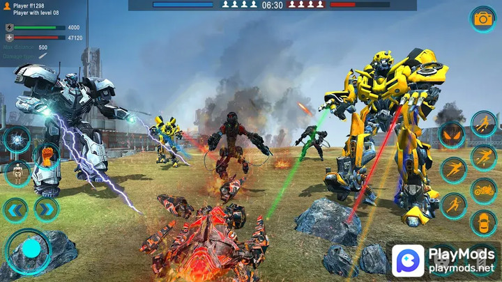 War Robots Car TransformationMod  Apk v2.2(Unlimited Money)