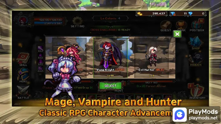 Bless & Magic: Idle RPG gameMod  Apk v1.5.7(MOD MENU)