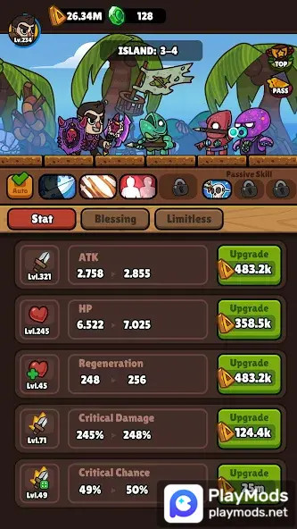 Idle RPG Adventure HeroMod  Apk v1.0.22(MENU MOD)