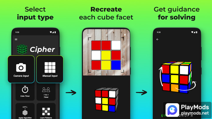 Cube Cipher - Cube SolverMod  Apk v4.7.7.1(Unlocked)