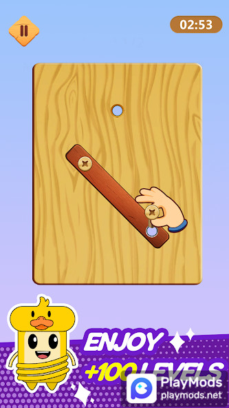 Wood Nuts & Bolts PuzzleMod  Apk v2.4(No Ads)