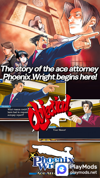 Ace Attorney TrilogyMod  Apk v1.00.02(unlock full version)