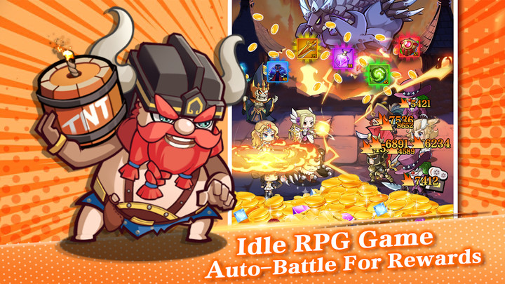 Mythic Summon: Idle RPG Apk v90.1