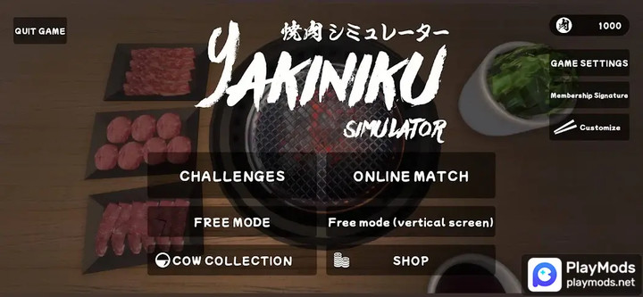 Yakiniku SimulatorMod  Apk v1.0.1(Unlock all props (chopsticks))