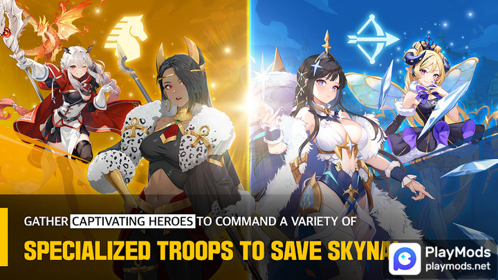 GRAND CROSS : Age of TitansMod  Apk v1.32.11(No Ads)