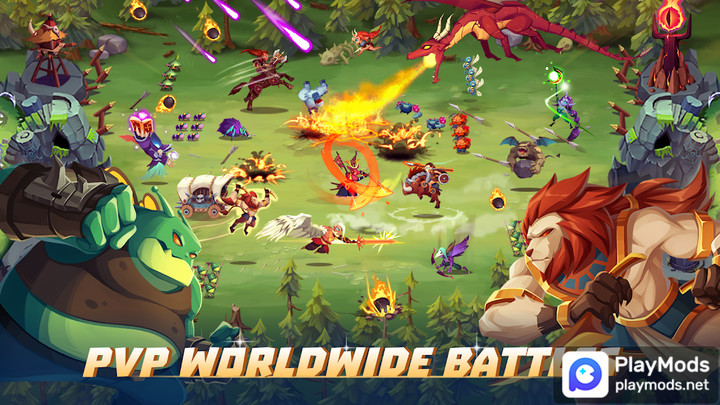 AFK Monster: Idle Hero SummonMod  Apk v1.8.0(MENU MOD)