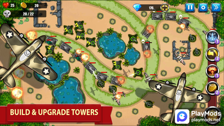 TD - War Strategy GameMod  Apk v2.2.50(MENU MOD)