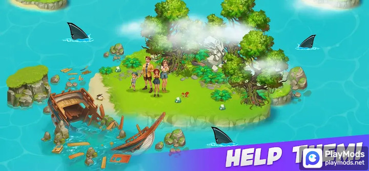 Family Farming: My Island HomeMod  Apk v1.3.52(MENU MOD)