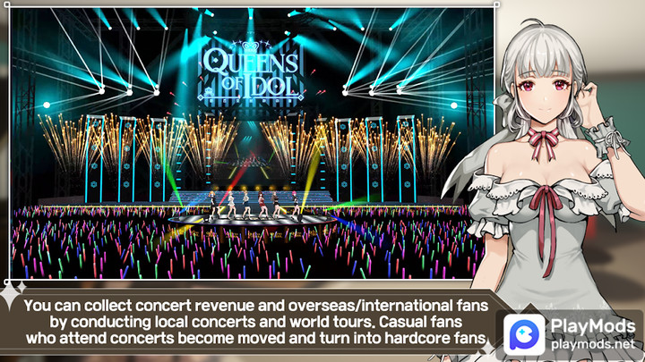 Idol Queens ProductionMod  Apk v3.56(MENU MOD)