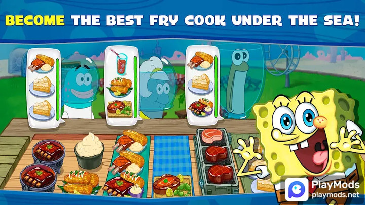 SpongeBob: Krusty Cook-OffMod  Apk v5.4.4(Mod menu)