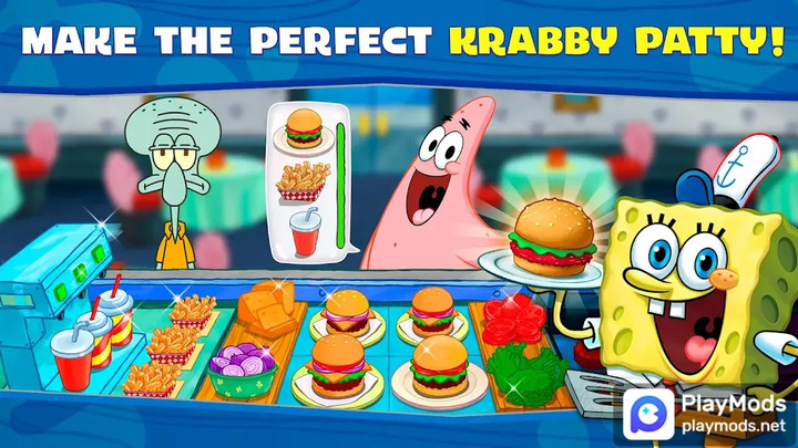 SpongeBob: Krusty Cook-OffMod  Apk v5.4.4(Mod menu)