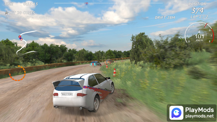 Rally FuryMod  Apk v1.110(Unlimited Money)