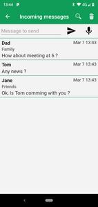 Talk meeting messages