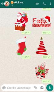 stickers de navidad