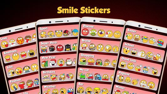 Smile Stickers for WhatsApp