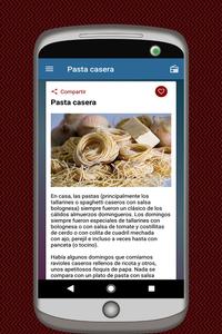 Recetas de Pastas Caseras