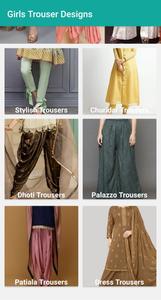 Girls Trouser Designs