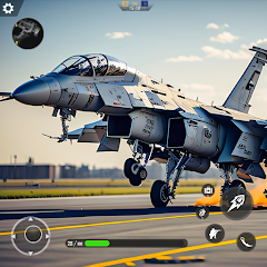 Modern Jet Fighter Games Mod APK 1.2.5 [Unlimited money]