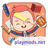 Miga Town My SchoolMod  Apk v1.6(Unlocked All maps)