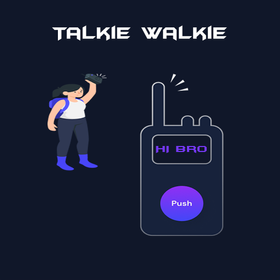 Walkie Talkie:Two way Radio