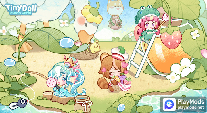 Tiny Doll:Dream WorldMod  Apk v1.1(Unlimited Money)