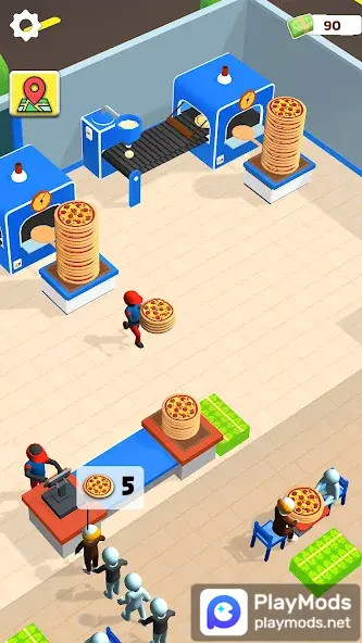 Idle Pizza RestaurantMod  Apk v1.23(No Ads)