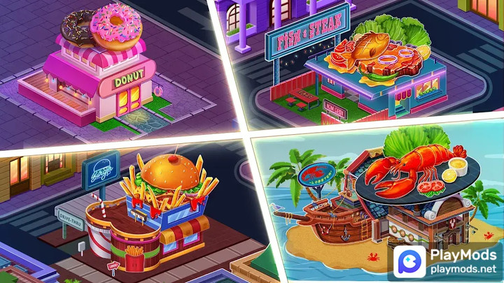 Cooking Max: Restaurant GamesMod  Apk v3.9.8(Unlimited currencies)